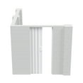 thumbnail image 1 of EverBlock 8’ x 10’ x 7’ L-Shaped Wall Kit with Accordion Door | 3’ x 7’ Doorway | Modular Building Blocks | Wall Display | Room Divider & Partition | Easy to Connect & Reuse | Indoor & Outdoor Use, 1 of 7
