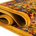 thumbnail image 5 of Rugs.com Calypso Collection Rug – 4' x 6' Yellow Medium Rug Perfect For Entryways, Kitchens, Breakfast Nooks, Accent Pieces, 5 of 8