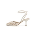 thumbnail image 6 of RM Rebecca Minkoff Women's Fiona Studded Kitten Heel with Ankle Strap, 6 of 6