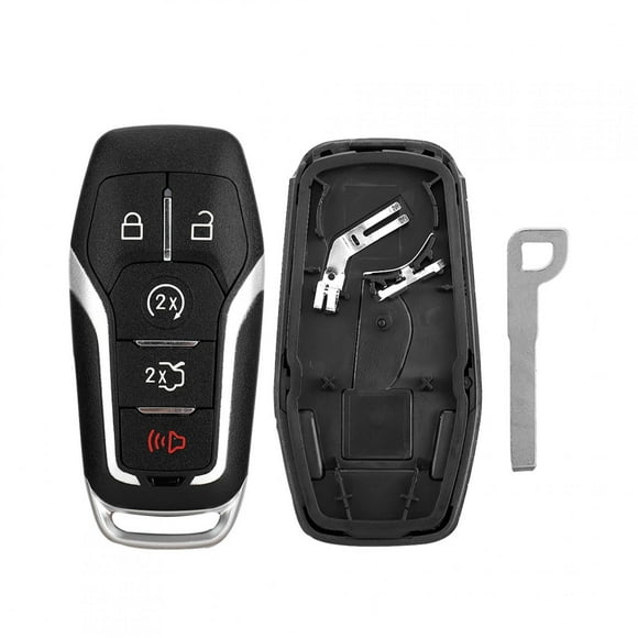 Carcasa para mando a distancia de coche sin llave de 5 botones compatible con Ford Mustang F-150 Jadeshay A