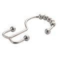 thumbnail image 2 of SPRING PARK 5Pcs Shower Curtain Hooks Rings, Rust-Resistant Metal Double Glide Shower Hooks for Bathroom Shower Rods Curtains, 2 of 6