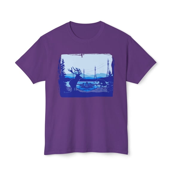 Deer Tees, T-Shirt with Deer, Animals Tees, Funny Animals Shirt, T Shirts with Funny Animals 2