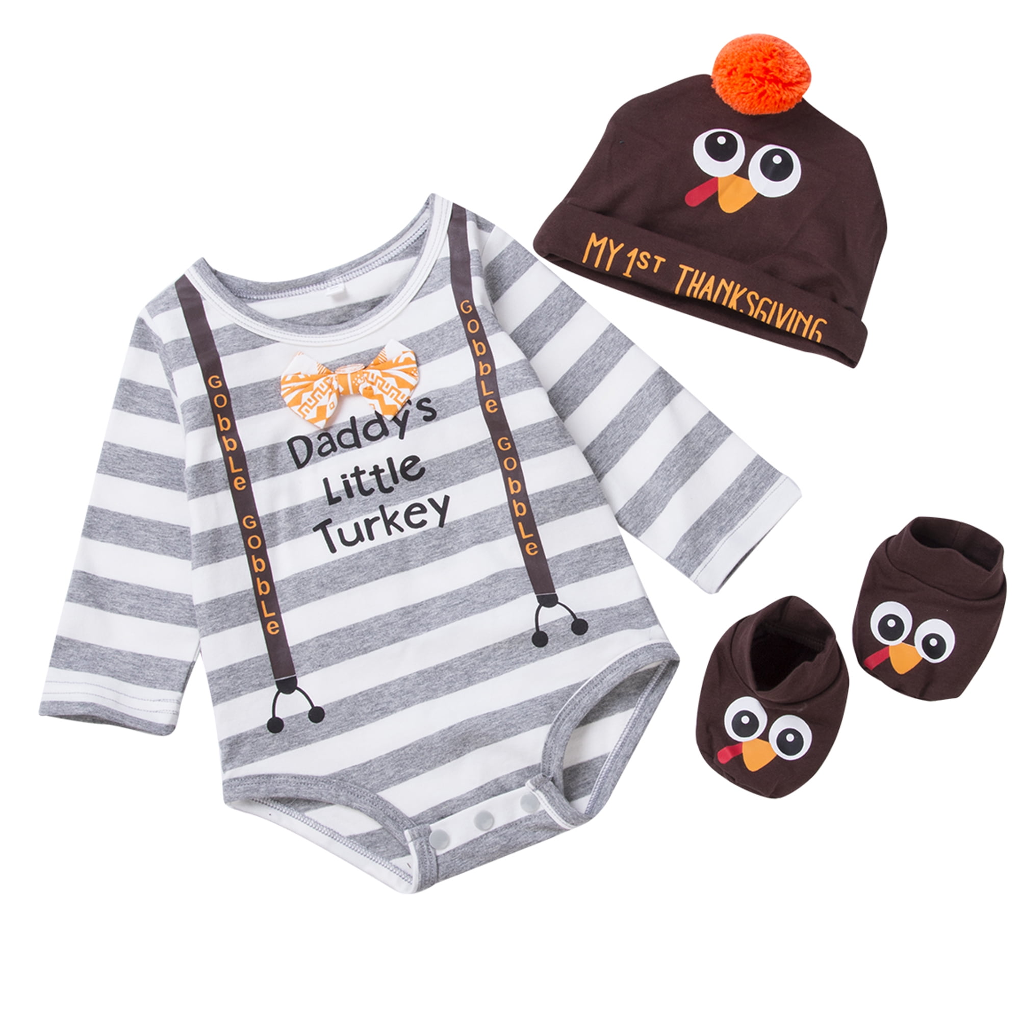 daddy's little turkey onesie