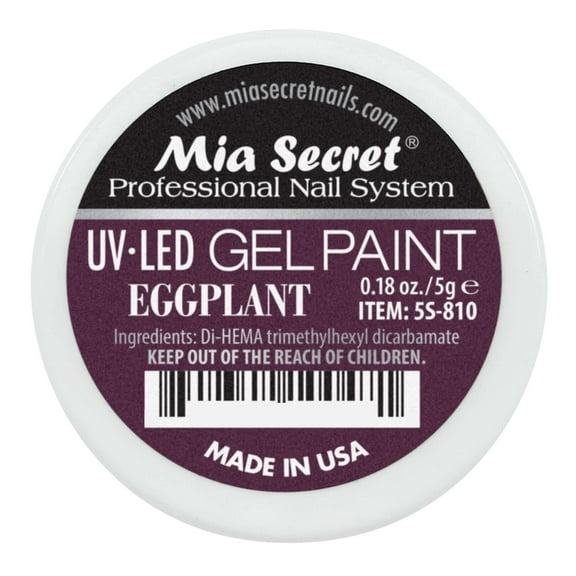 Gel Paint Eggplant