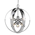 thumbnail image 1 of Golden Lighting 7001-6P CH 6 Light Carter Pendant - Chrome, 1 of 1
