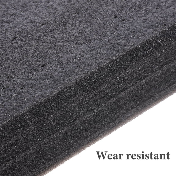 OUNONA 2-Pack Black Floral Foam Inserts for Arrangements, Craft Foam Boards Perfect for Wedding and Event Decorations