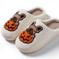 thumbnail image 3 of Pantuflas Mullidas Dop Con Punta Cerrada para Parejas  Antideslizantes Halloween Hombres Y Mujeres, 3 of 9