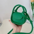 thumbnail image 3 of Qarigey Las pequeñas bolsas de almacenamiento del lápiz labial del auricular de la PU organizan los elementos esenciales en estilo Bolsas de mensajero y de hombro rosa, 3 of 6