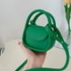 thumbnail image 3 of Qarigey Las pequeñas bolsas de almacenamiento del lápiz labial del auricular de la PU organizan los elementos esenciales en estilo Bolsas de mensajero y de hombro rosa, 3 of 6
