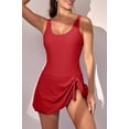 thumbnail image 2 of One Piece Swimdress Swimsuits for Women Tummy Control Swim Dresses Skirt Bathing Suit, 2 of 6