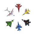 thumbnail image 2 of SUTENGDA 6 Pieces Alloy Metal Aircraft Models Alloy Models Aircraft for Bedroom Shelf, 2 of 9