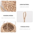 thumbnail image 3 of Eease Hanging Wicker Planter Mini Rattan Basket for Home & Garden, 3 of 5