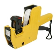 Yellow Plastic Shell Handheld Shopping Price Labeller Labeler Tag