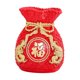thumbnail image 4 of Estatua decorativa de jarrón con bolsa de bendición Feng Shui de Año Nuevo Chino ligera Rojo Macarena Cesta china, 4 of 8