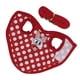 thumbnail image 4 of Guinea Pig Clothes, Soft Adjustable Winter Dot Style Rabbit Warm Vest With Towing Rope For Guinea Pig, 4 of 8
