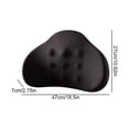 thumbnail image 3 of Lumbar Support Pillow Memory Foam Lumbar Support Pillow for Car Seats Recliner, 3 of 8