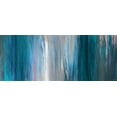 thumbnail image 2 of Butler, John 32x15 White Modern Wood Framed Museum Art Print Titled - Falling Blue, 2 of 4