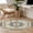 Multicolor, variant on Boho Ethnic Rustic Round Area Rug 3 FT, Small Kitchen Bathroom Mats, American Southwest Antique Washable Indoor Outdoor Throw Runner Carpet Non-Shedding Doormat for Table Shower Sofa Entryway