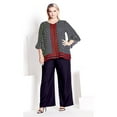 thumbnail image 2 of Avenue Women's Plus Size Strike A Pose Tunic, 2 of 2