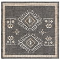 thumbnail image 5 of SAFAVIEH Kilim Lisette Tribal Area Rug, Black/Ivory, 7' x 7' Round, 5 of 7