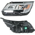 thumbnail image 2 of munirater Headlights Assembly Black Bezel DRL Headlamp Left Side Replacement for 2016-2019 Explorer, 2 of 7