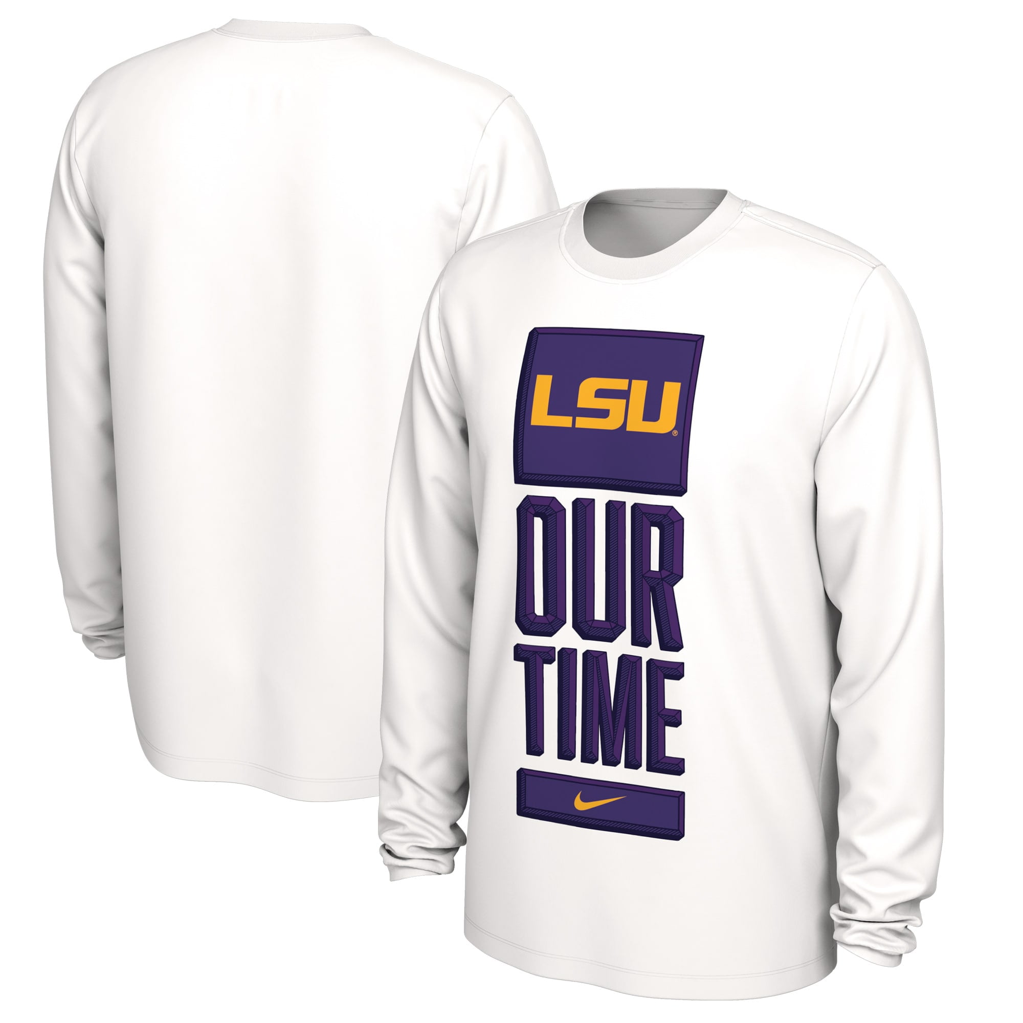 Men's Nike White LSU Tigers Basketball 