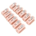 thumbnail image 4 of 12 clips para sábanas que evitan resbalones, cierre seguro de 180 grados, cierre universal para funda de edredón para el hogar, color rosa, 4 of 14