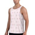 thumbnail image 2 of Gaeub Cartoon Rabbit Men's Athletic Tank Top, Workout Sleeveless Shirts, Running Tank Tops for Gym, Running, Training - XX-Large, 2 of 9