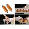 thumbnail image 1 of Tubos de forma de Cannoli de acero inoxidable de 16 piezas, molde de rollo de crema, forma diagonal, forma de cono independiente, 1 of 2