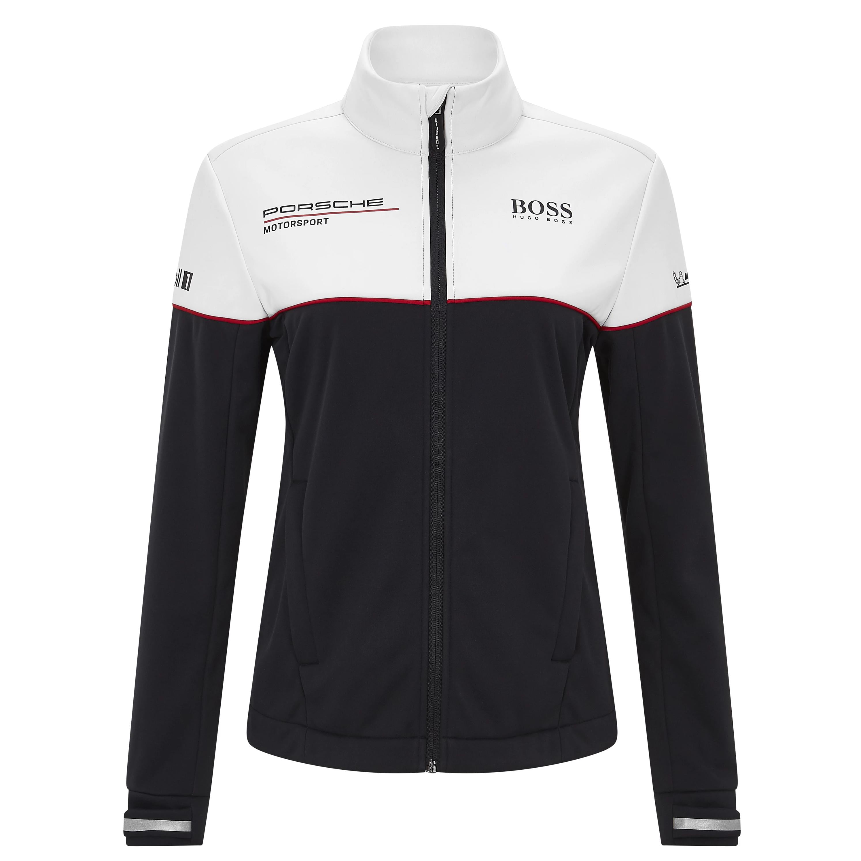 Porsche Motorsport Women's Team Softshell Jacket Black/White - Walmart.com