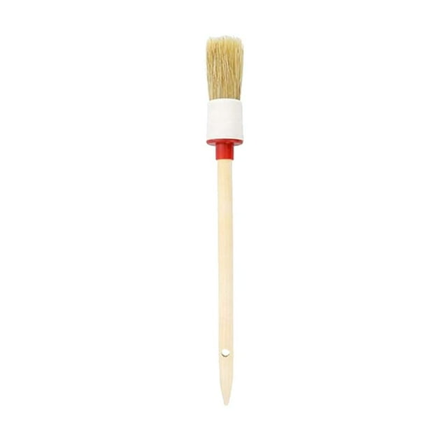 SGACAI Cepillo para detalles de automóviles con mango de madera suave, cepillos para pintura y lavado para limpieza en caliente G5