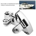 Bimini Top Mount Rotating Deck Hinge with Rubber Pad Marine Yacht