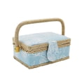 thumbnail image 1 of Monstrate Cesta de costura pequeña, caja de almacenamiento de Kits de costura, caja de almacenamiento de herramientas de costura de diseño Tela de costura y artesanía dos, 1 of 6