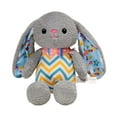 thumbnail image 4 of Muñeca con bunny muñeca suave muñeca para regalo de cumpleaños día de Valentín niños pequeños gris, 4 of 9
