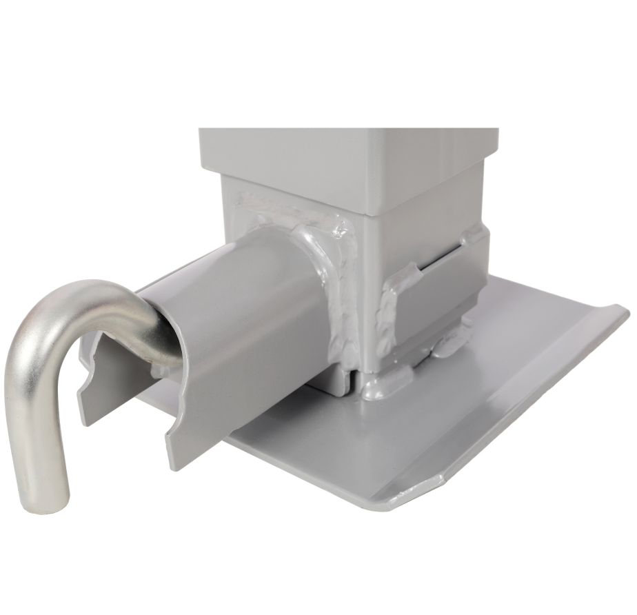 Weld On Trailer Jack 12000lb Capacity Sidewind Crank 26in Travel