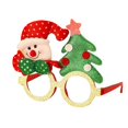 thumbnail image 5 of 6 uds. Marcos de gafas de fiesta con purpurina navideña para recuerdos de fiesta de Navidad (talla única) brillar Electrónica, 5 of 5