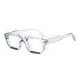thumbnail image 1 of AJGRHE Oversized Eyewear Frame for Woman and Men - Rectangle Fashion Glasses for Computer Clear, 1 of 2