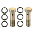 thumbnail image 1 of Ofertas Únicas 2 Set M12x.51 48mm Longitud Tornillos de Perforación Huecos de 4 Agujeros con Juego de Arandelas Rosca Métrica Tono Bronce, 1 of 7