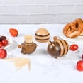 thumbnail image 4 of ACDANC 1000 Count Bamboo Toothpicks Barbecue,Fruits and Teeth Cleaning - Round Double-Pointed Wooden Toothpicks,For Appetizers,Olives, 4 of 6