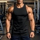 thumbnail image 4 of Ceisia Men's Slim Fit Workout Tank Tops | Breathable Quick Dry Sleeveless Gym Shirts | Casual Summer Athletic Vests Gift, 4 of 9