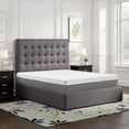 thumbnail image 2 of Newboti Furniture ReCharge 5-Layer, 12 inch Hybrid Memory Foam and Coil Mattress, Cal King Size, White and Grey Knit Cover BN.9979, 2 of 6