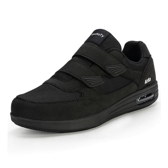 KWUKOTY Men's and Women's Diabetic Shoes, Wide Width Walking Sneakers, Lightweight Comfort