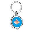 thumbnail image 1 of Love Lovers Only Companionship Rotating Keychain Metal Keyring Holder, 1 of 2