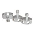 thumbnail image 3 of lixuesong Aluminum Alloy Thumb Screw Camera Tripod Head Adjustment Screw 1/4inch Interfaces for DSLR and Lighting Equipment, 3 of 3
