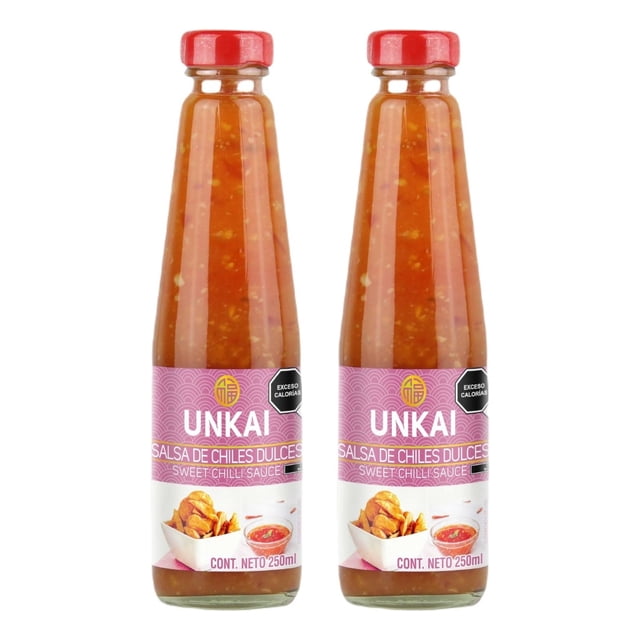 Unkai Salsa De Chiles Dulces 250 Ml 2 Piezas