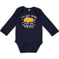 thumbnail image 3 of Inktastic I'm Just Here for the Tacos Cinco De Mayo Boys or Girls Long Sleeve Baby Bodysuit, 3 of 5