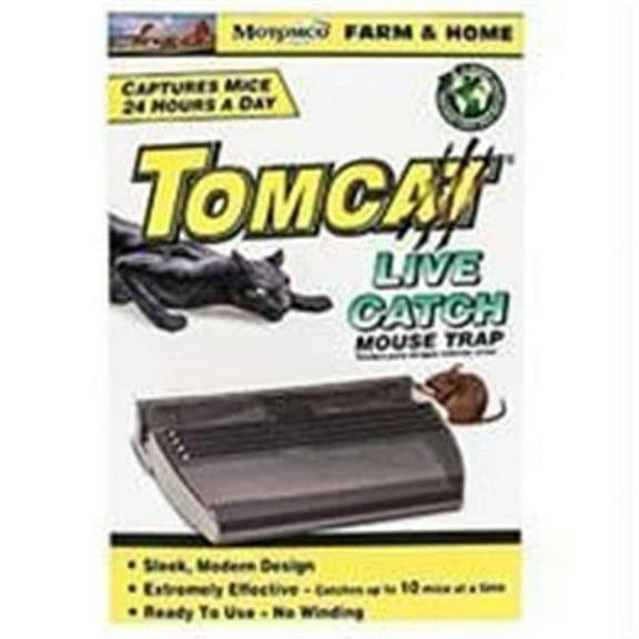 Motomco Ltd D-Tomcat Live Catch Mouse Trap 1 Pack