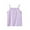 Purple, variant on Loopsun Toddler Girls Summer Tops, Girls Children Summer T-shirt Base Top Round-Neck Camisoles White 5-6 Years