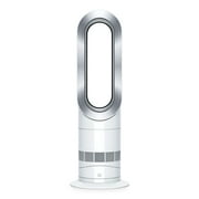 Restored Premium Dyson Hot+Cool Jet Focus Fan Heater AM09 | White/Silver (Refurbished)