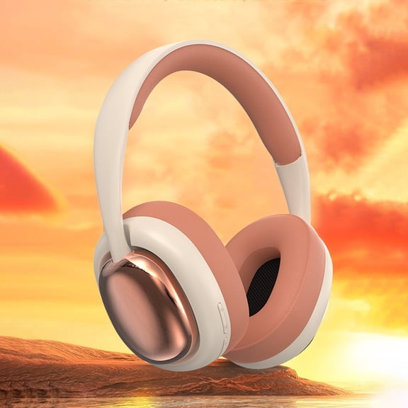 JingChun Bluetooth Headphones Over Ear, 10 Hours Playtime Wireless Headphones with Mic, Foldable Adjustable Lightweight HiFi Stereo Headset for Cellphone/PC/Work/Travel/Home/office